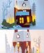 Farmhouse 3D Christmas Cards 3D Christmas Card Family wellness home Smiles